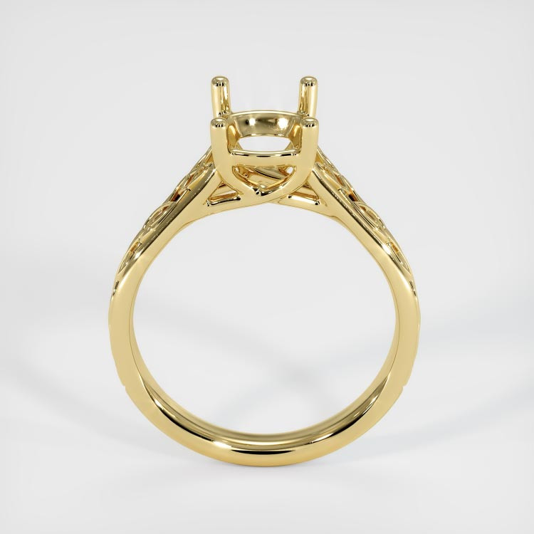 18K Yellow Gold Celtic Ring Setting