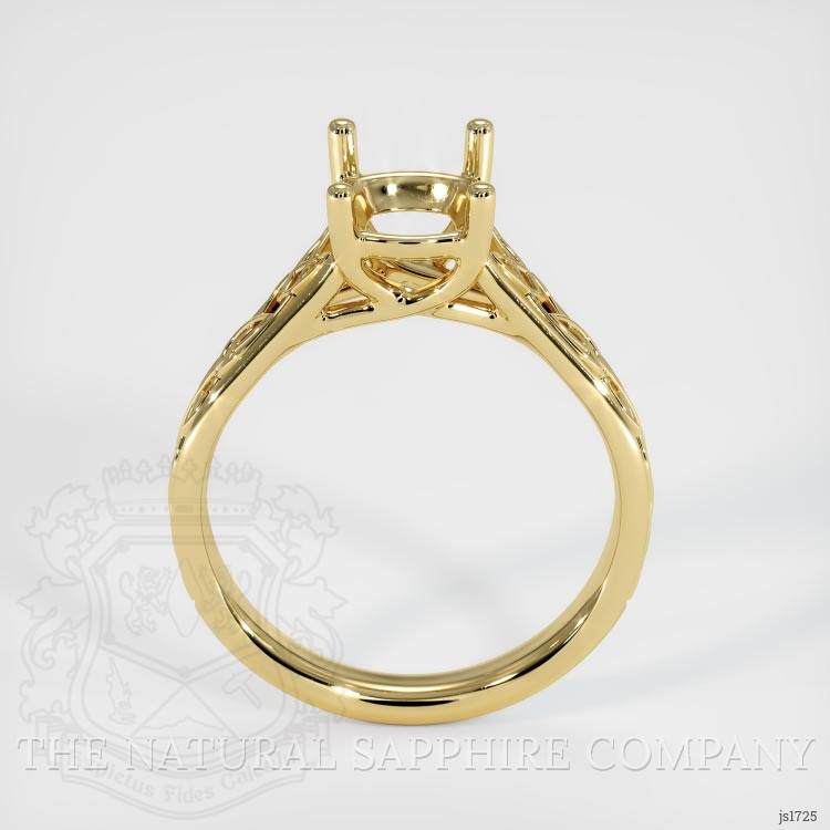 18K Yellow Gold Celtic Ring Setting