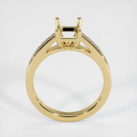 10K Yellow Gold Pave Ring Setting Image