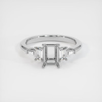 Platinum 950 Accent Stones Ring Setting Image