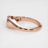 14K Rose Gold Men's Ring Setting Image