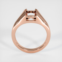 14K Rose Gold Men's Ring Setting Image