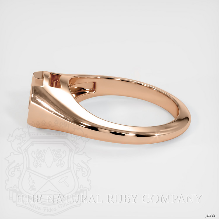 18K Rose Gold Men's Ring Setting