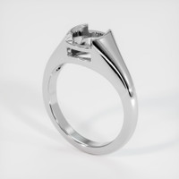 10K White Gold Men's Ring Setting Video