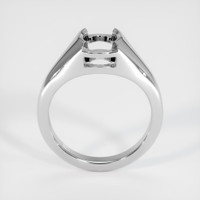14K White Gold Men's Ring Setting Image