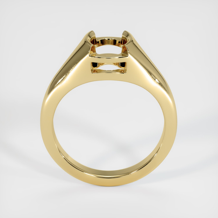 14K Yellow Gold Men's Ring Setting