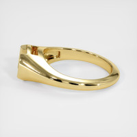 18K Yellow Gold Men's Ring Setting Image