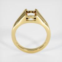 18K Yellow Gold Men's Ring Setting Image