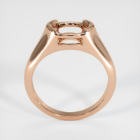 18K Rose Gold Men's Ring Setting Image