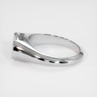 14K White Gold Men's Ring Setting Image