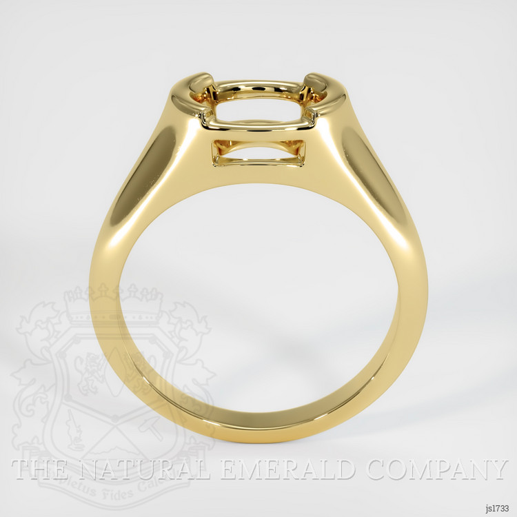 18K Yellow Gold Men's Ring Setting