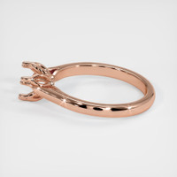 14K Rose Gold Floral Ring Setting Image