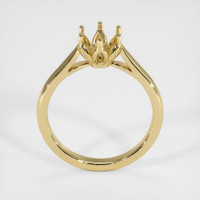14K Yellow Gold Floral Ring Setting Image