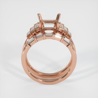 14K Rose Gold Antique Style Ring Setting Image