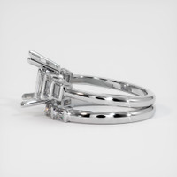 14K White Gold Antique Style Ring Setting Image