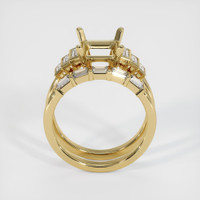 14K Yellow Gold Antique Style Ring Setting Image