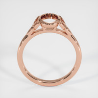 14K Rose Gold Bezel Ring Setting Image