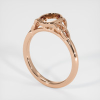18K Rose Gold Bezel Ring Setting Video