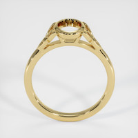 14K Yellow Gold Bezel Ring Setting Image
