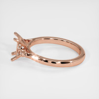 14K Rose Gold Accent Stones Ring Setting Image