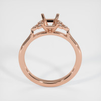 14K Rose Gold Accent Stones Ring Setting Image