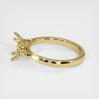 14K Yellow Gold Accent Stones Ring Setting Image