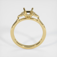 14K Yellow Gold Accent Stones Ring Setting Image