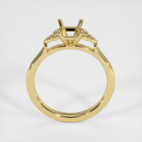 18K Yellow Gold Accent Stones Ring Setting Image