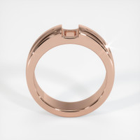 14K Rose Gold Men's Ring Setting Image