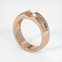 18K Rose Gold Men's Ring Setting Video