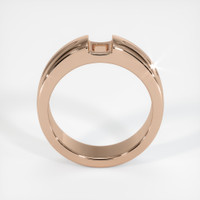 18K Rose Gold Men's Ring Setting Image