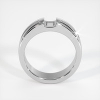 14K White Gold Men's Ring Setting Image