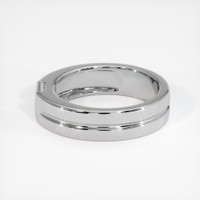 18K White Gold Men's Ring Setting Image