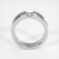 18K White Gold Men's Ring Setting Image