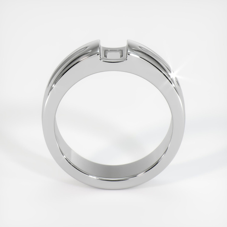 18K White Gold Men's Ring Setting