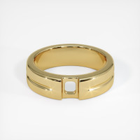 10K Yellow Gold Men's Ring Setting Image