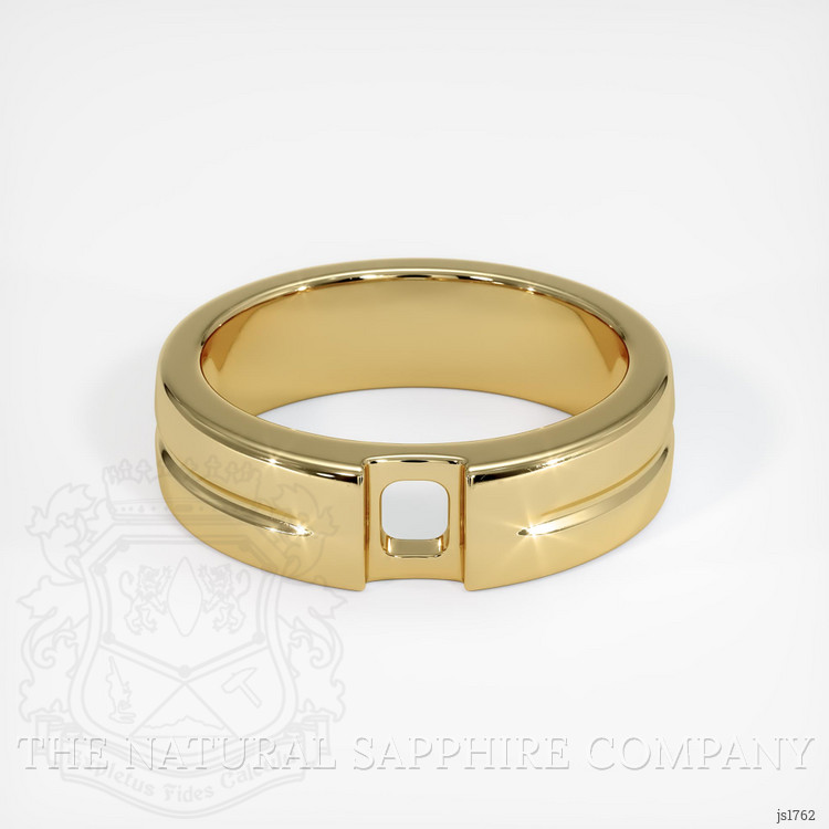 10K Yellow Gold Men's Ring Setting