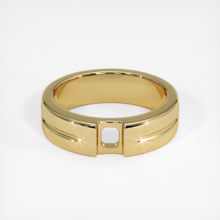 10K Yellow Gold Men's Ring Setting