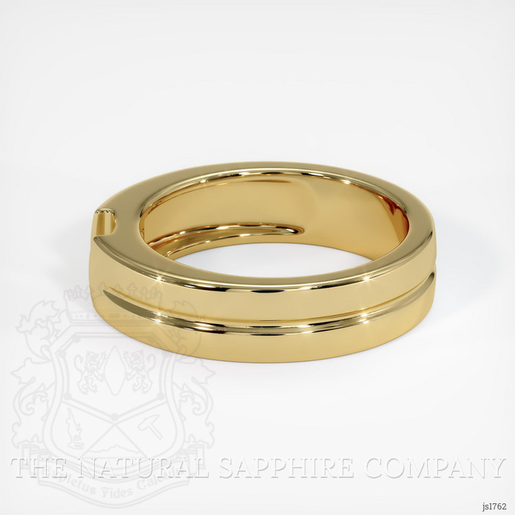 10K Yellow Gold Men's Ring Setting