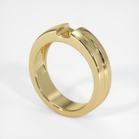 14K Yellow Gold Men's Ring Setting Video