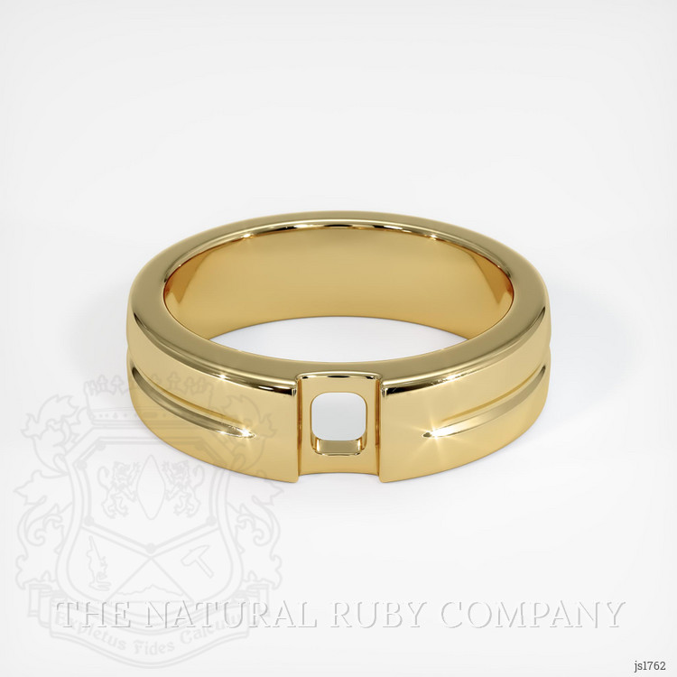 14K Yellow Gold Men's Ring Setting