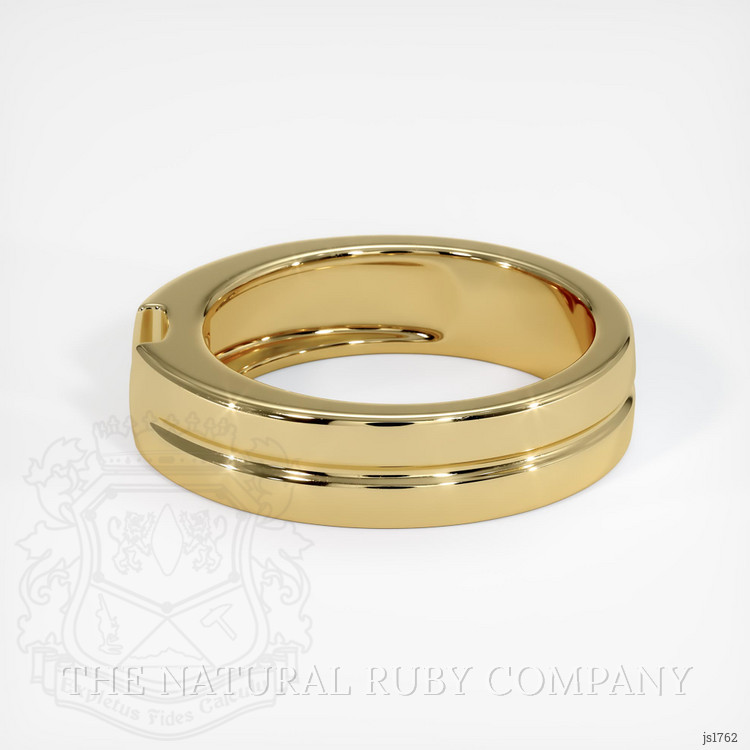 14K Yellow Gold Men's Ring Setting