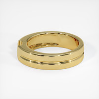 18K Yellow Gold Men's Ring Setting Image