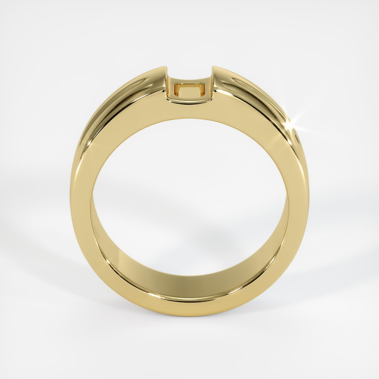 18K Yellow Gold Men's Ring Setting