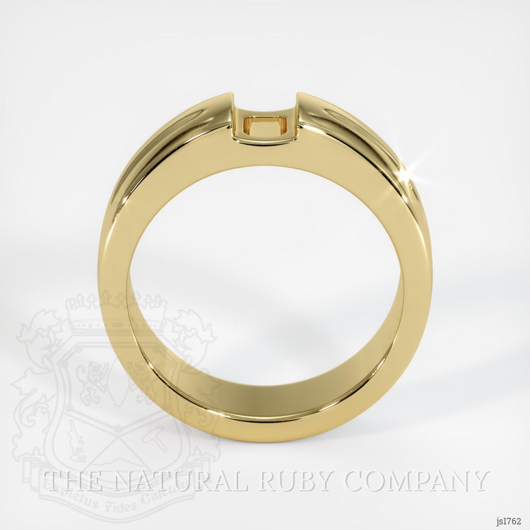 18K Yellow Gold Men's Ring Setting