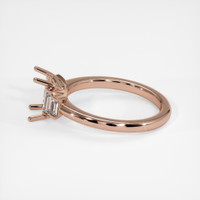 14K Rose Gold Accent Stones Ring Setting Image
