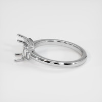 Silver Accent Stones Ring Setting Image