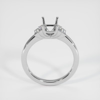 Silver Accent Stones Ring Setting Image