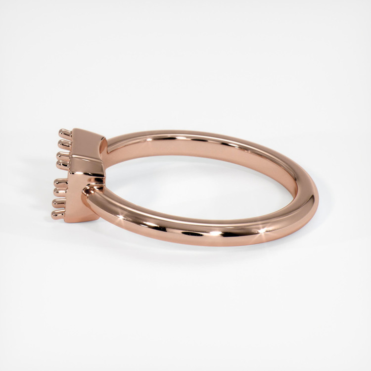 14K Rose Gold Antique Style Ring Setting