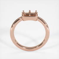 14K Rose Gold Antique Style Ring Setting Image
